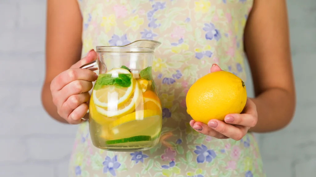 cara membuat infused water
