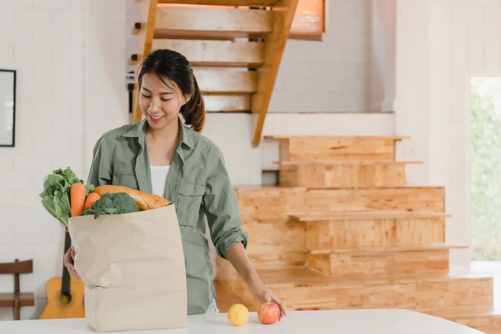 pilihan makan bisa dimulai dari keranjang belanja